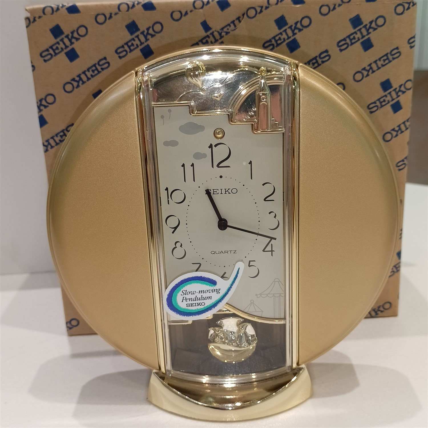 Vidali Gioielli Orologio da tavolo Unisex Seiko QXN009GT Plastica